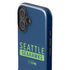 NFL Seattle Seahawks Blue Performance Series iPhone 16 Plus Impact Case